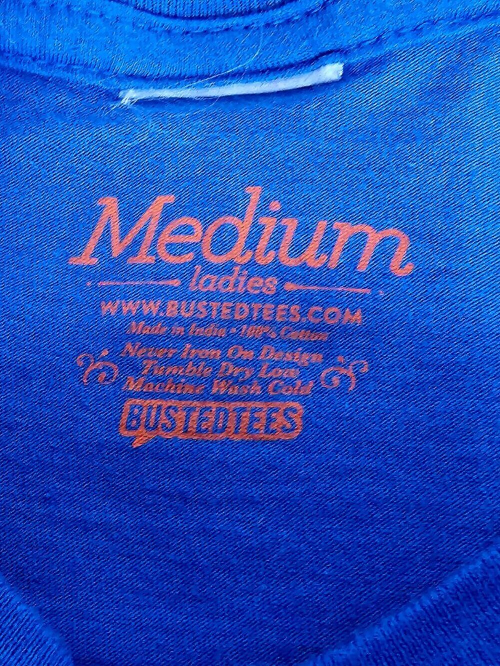 Derek Zoolander Center for Kids Who Can't Read Good T-Shirt, Blue, Womens Size M - Picture 5 of 7